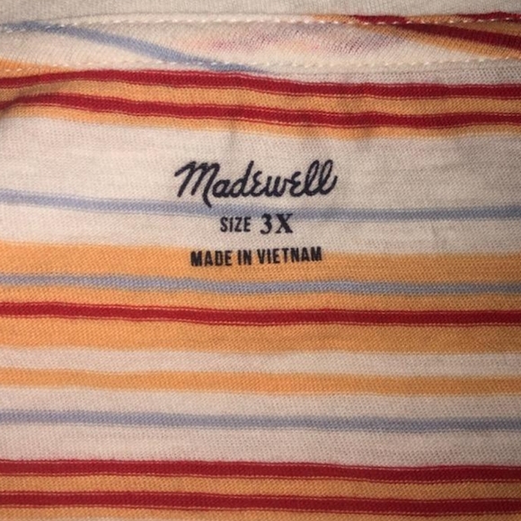 Madewell Whisper Cotton V-neck Pocket Tank - Picture 5 of 6